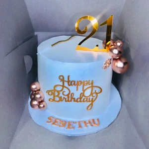 21st Birthday Cake