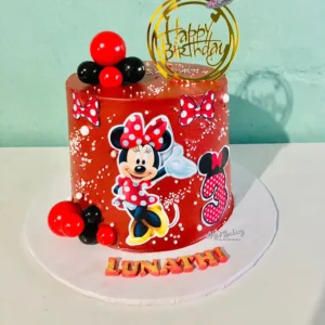 Kids Cartoon Character Cake - Mickey Mouse (Choc/Vanilla)