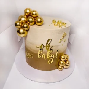 Baby Shower Cake (Chocolate/Vanilla)