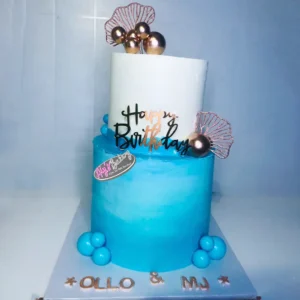 Two-Tier Birthday Cake
