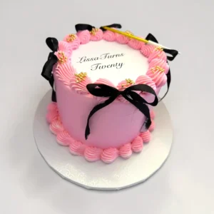 Medium Bento Personalise Caption Cake (Choc/Vanilla)