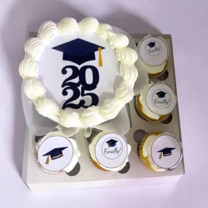 Mini Bento Graduation Cake Set