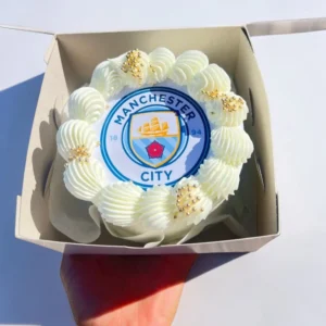 Mini Bento (Sports Themed) Choc/Vanilla (Manchester City)